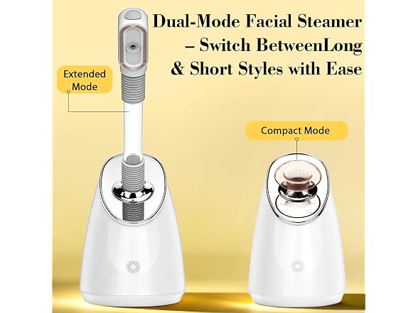 Facial Steamer Spa Kit, Nano Ionic Face