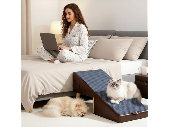 KUKANTST Dog Stairs for Small Dogs