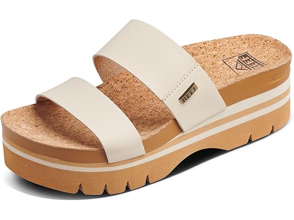 Reef Cushion Vista Higher Womens Platform Sandal, 7.5 (Open Box)