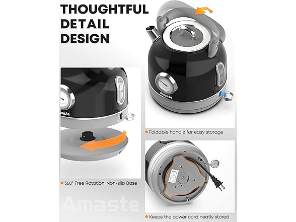 Amaste electric kettle