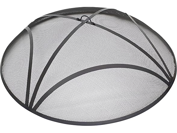 Sunnydaze Decor NB-913 40in Black Spark Screen Black