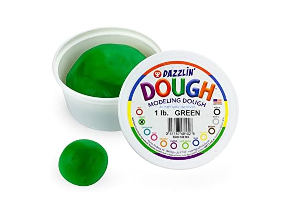 Hygloss Products Kids Unscented Play Dough