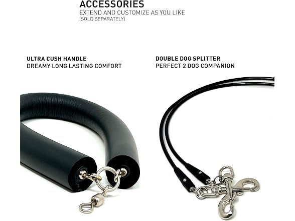 XM | Wag More Premium Dog Leash Ultra Flex,