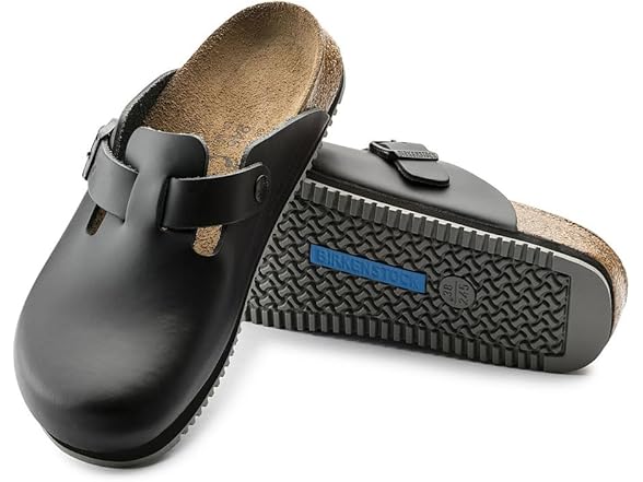 Birkenstock Boston Leather Clogs