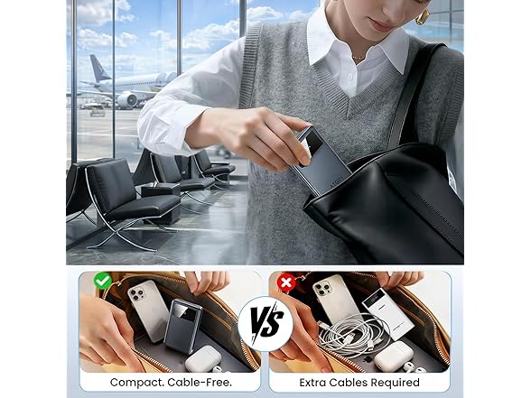 ATGIH 20000mAh Magnetic Wireless Power Bank - Gallery 6