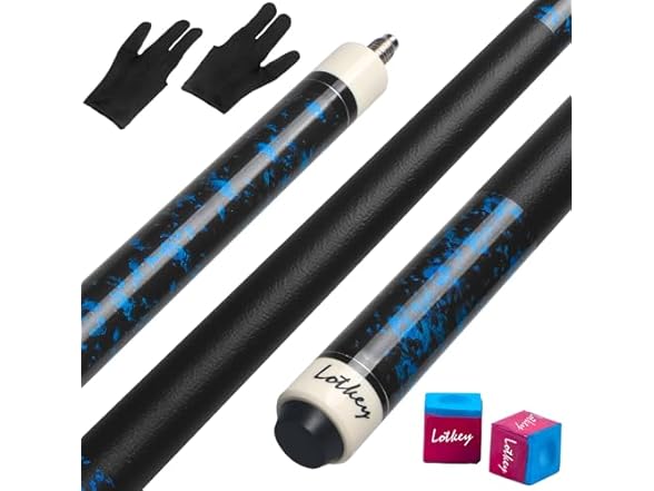LOTKEY Pool Stick,Pool Cue Sticks 58''