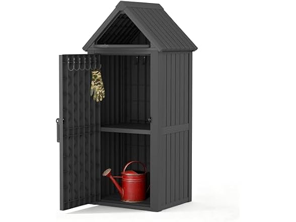 WTFGO Vertical Outdoor Storage Shed