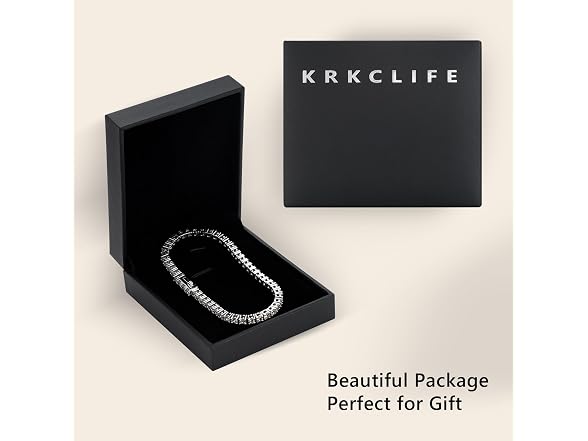 KRKCLIFE NS601278 tennis bracelets for women