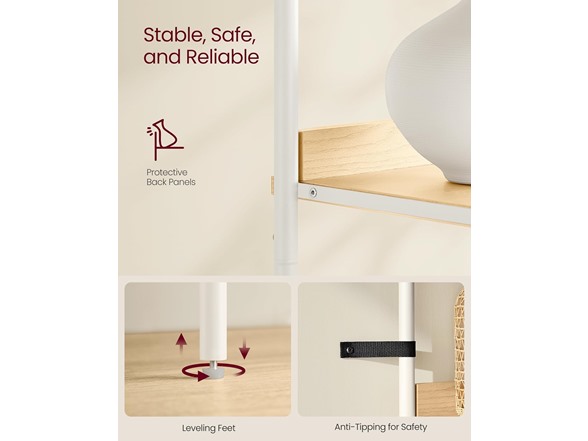 VASAGLE 6-Tier Bookcase