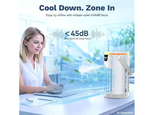 Ylkf Ice Cooling Mist Fan
