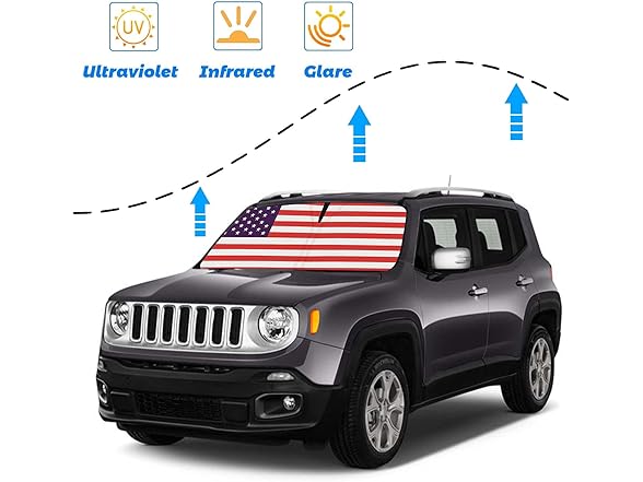 Moricere Upgrade Windshield Sun Shade