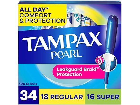 Tampax Pearl Tampons Women Multipack LeakGuard
