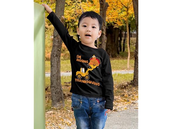 Tstars (5T) Turkey Tractor Thanksgiving Boy Shirt
