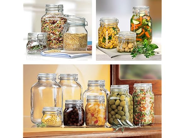  Bormioli Rocco Fido Glass Canning Jar I