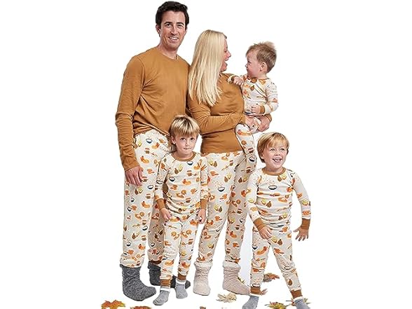 HonestBaby Family Holiday Pajamas