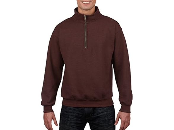 Gildan Quarter-Zip Navy (S)