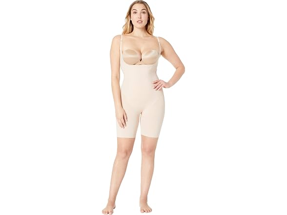 SPANX Women (3X) Bodysuit and Plus Sizes Soft Nude