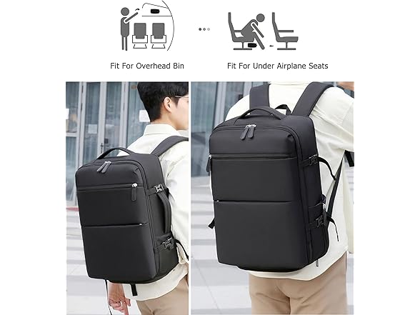feilario 2 Piece Luggage Set