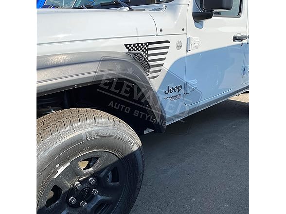 ELEVATED AUTO STYLING- Side Fender Vent Decal