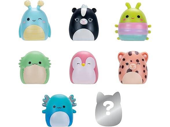 Squish-a-longs Mini-Squish 8-Pack (Wave 3, Style 1)