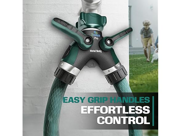 2wayz Hose Splitter 2 Way Heavy Duty Faucet Connector