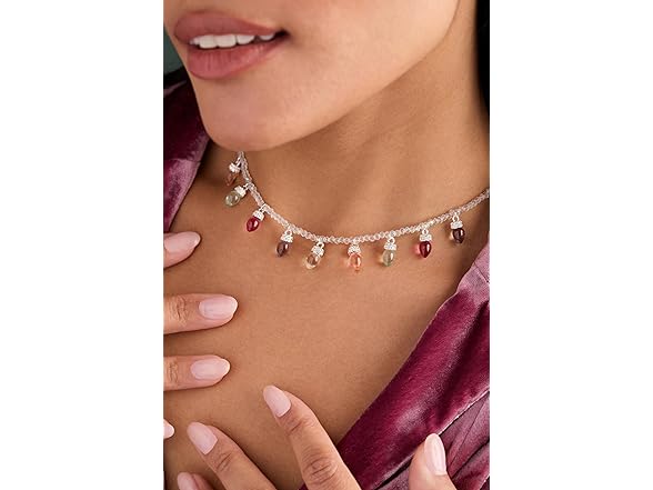 Alex and Ani Christmas Muted Light Bulb Necklace