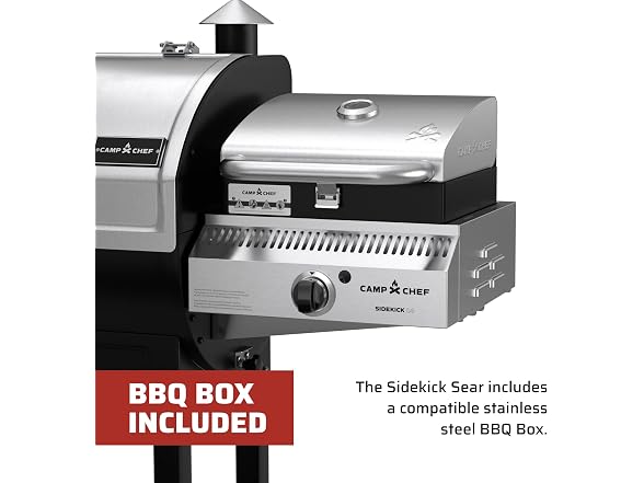 Camp Chef Sidekick Sear - Includes BBQ