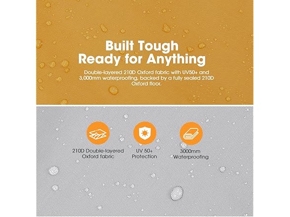 SanHima SUV Tent for Camping with Rainfly