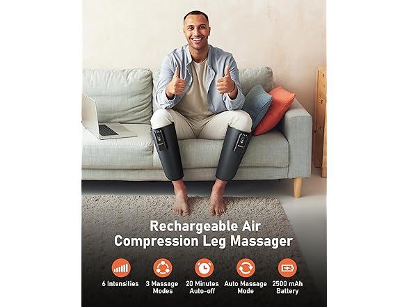 QUINEAR Calf Massager with Air Compression