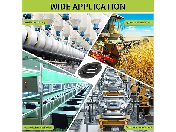 JingSney 5/8"x154" Deck Belt 1-653368