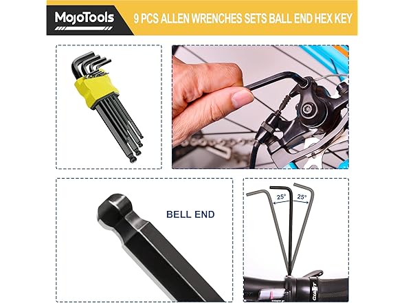 23-Piece Flex-Head Ratcheting Combination Wrench Set-Includes 14PCS