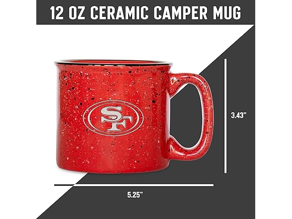 San Francisco 49ers Speckle Mug