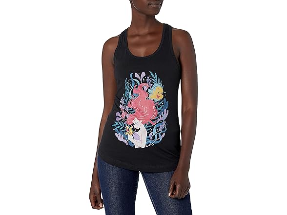 Disney Juniors Princess Ariel Racerback Tank (L)