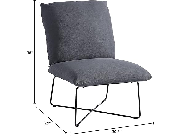 Classic Brands Eternity Armless Accent Chair