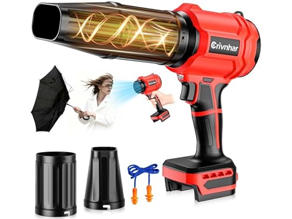Crivnhar Leaf Blower Milwaukee 18V