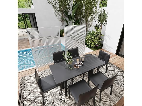 OUTLANE Metal Privacy Screen 72"X47"