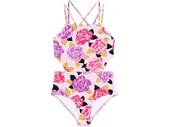 Kanu Surf Girls Beach Girl Sport Cut-out Swimsuit
