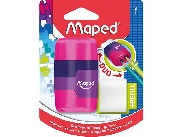 Maped Connect Coloured Duo Eraser and