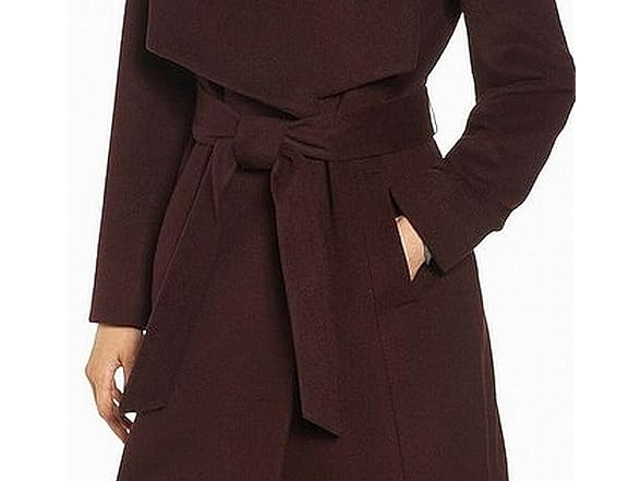 Cole Haan Women's Belted Wool Coat (4 & 12)
