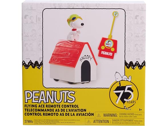 Peanuts Flying Ace Remote Control Toy