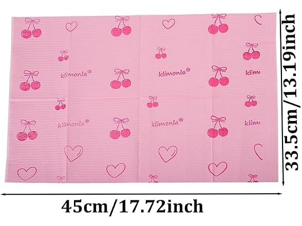 Klimonla 125 Pack Dental Bibs