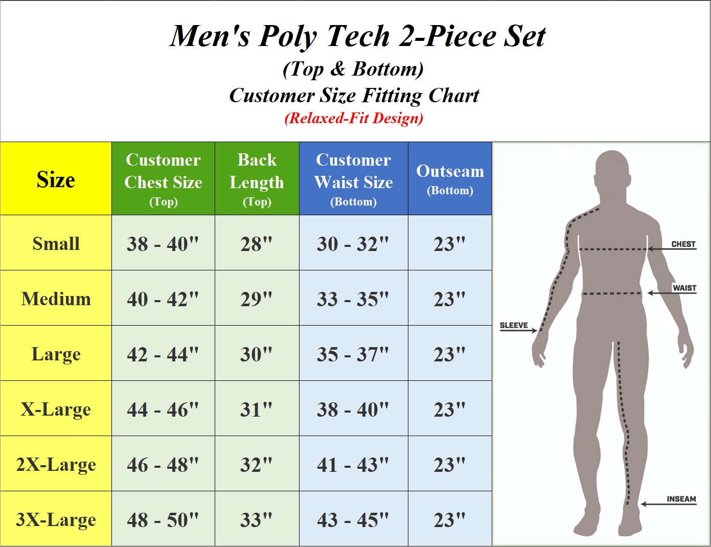 2Pc Or 4Pc Mens Poly Tech Lounge Set - Gallery 20