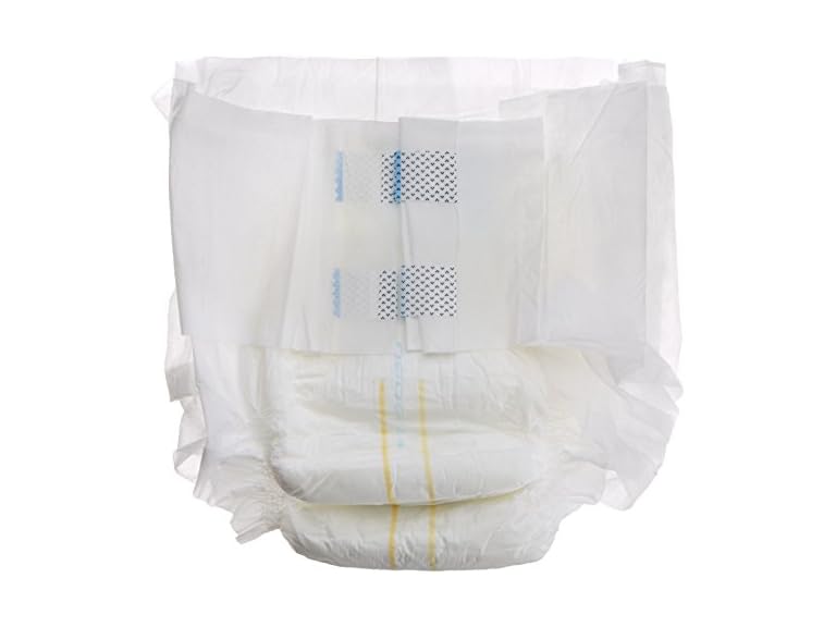 Medline Bariatric Brief, White, 384 Pack