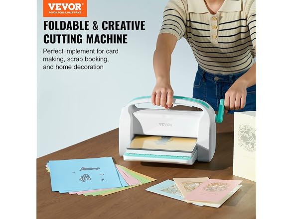 Manual Die Cutting & Embossing Machine 9inch