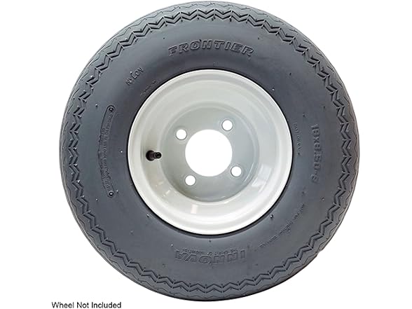 Red Hawk Golf Cart Tire 18x8.5-8 Gray