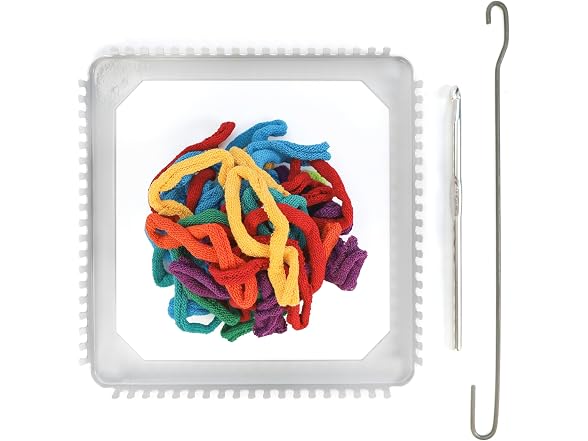Friendly Loom 7” Traditional Potholder