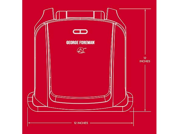 George Foreman Electric Grill and Panini Press - Gallery 7