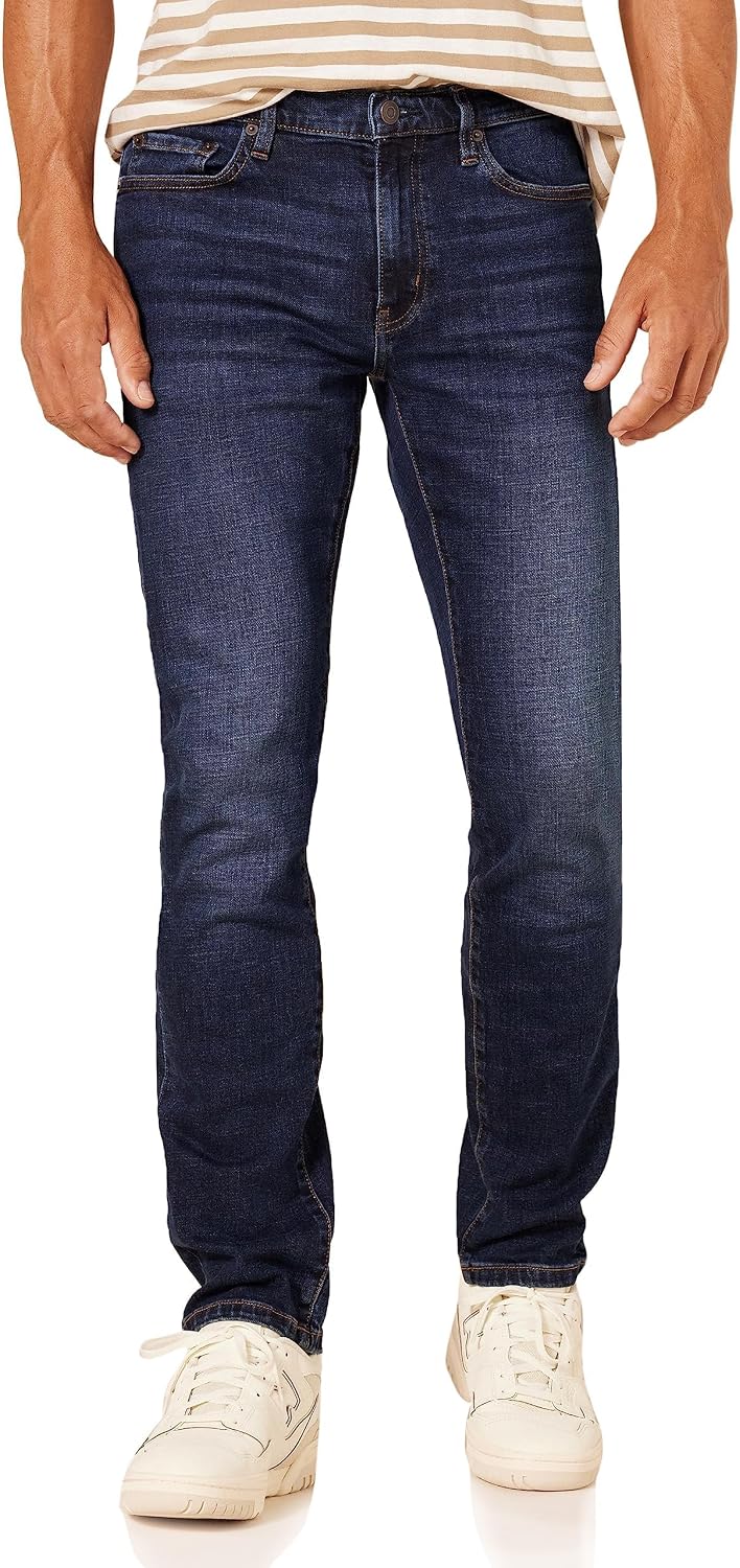 Amazon Essentials Men Slim-Fit Jeans Medium Wash - Gallery 28