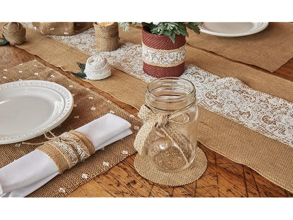 Love, Laugh, Craft Jute Burlap Roll,