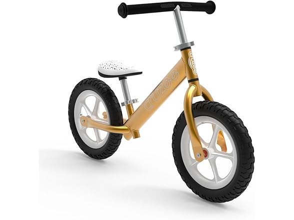 Cruzee Ultralite Balance Bike (Gold) - Gallery 2